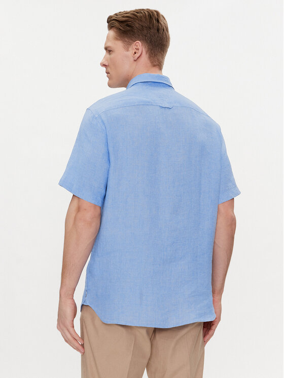 Tommy Hilfiger Tommy Hilfiger Hemd MW0MW35207 Blau Regular Fit