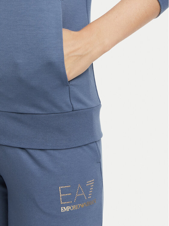 EA7 Emporio Armani EA7 Emporio Armani Dres 8NTV51 TJ9RZ U9304 Niebieski Regular Fit