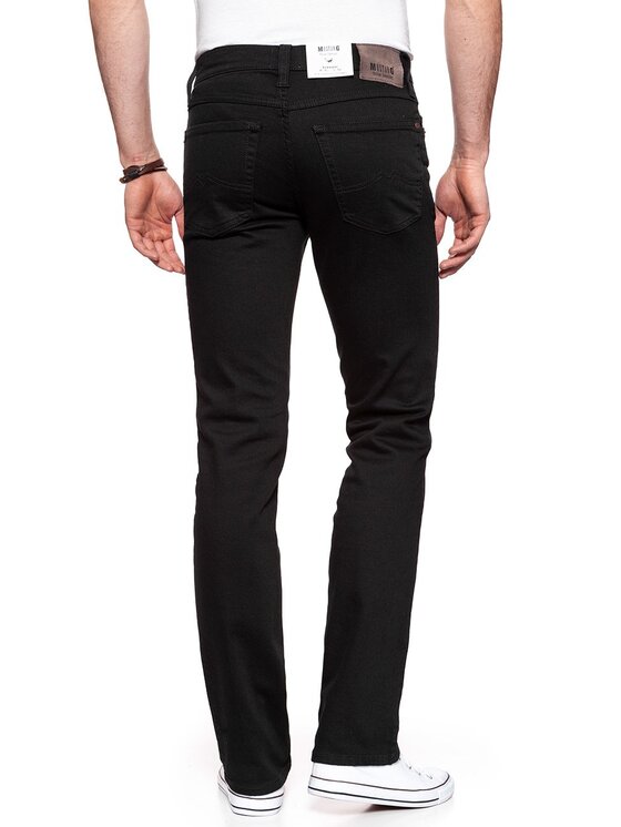 Mustang Mustang Jeansy TRAMPER STRAIGHT Czarny Straight Fit
