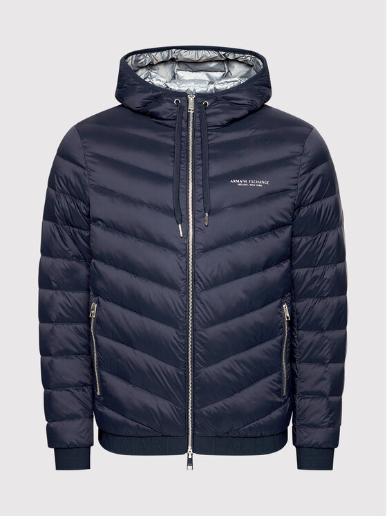 Armani Exchange Armani Exchange Kurtka puchowa 8NZB53 ZNW3Z 5578 Granatowy Regular Fit
