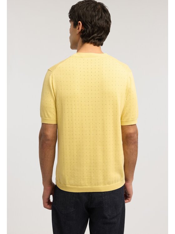Trussardi Trussardi Sweter M0588000063N028 Żółty Regular Fit