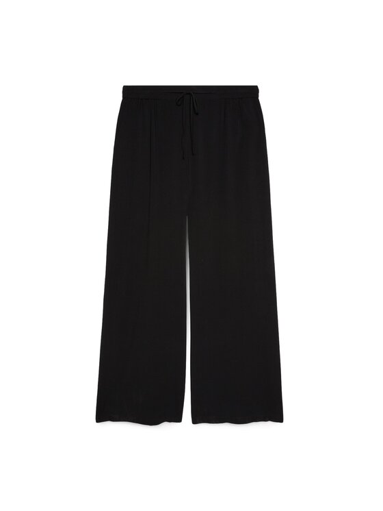Fiorella Rubino Fiorella Rubino Spodnie materiałowe P040L002396N0Z3 Czarny Over Fit