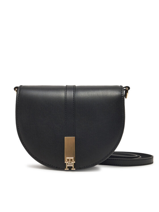 Tommy Hilfiger Tommy Hilfiger Táska Heritage Saddle Bag AW0AW17164 Fekete