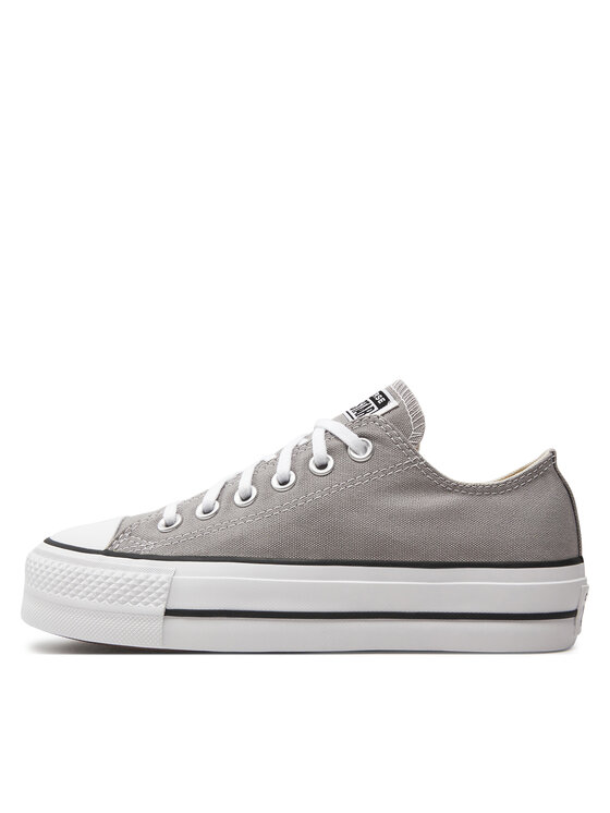 Converse Converse Modne superge Chuck Taylor All Star Lift Platform Ox A07573C Siva