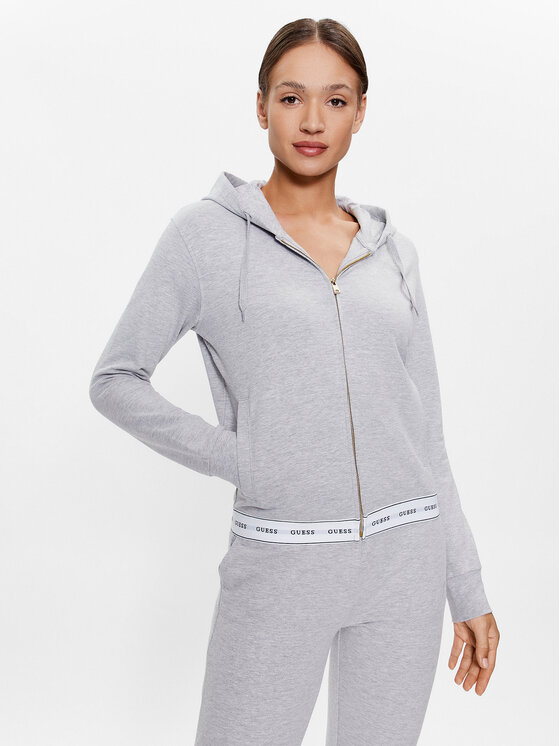 Guess Guess Μπλούζα O3YQ00 KBS91 Γκρι Regular Fit