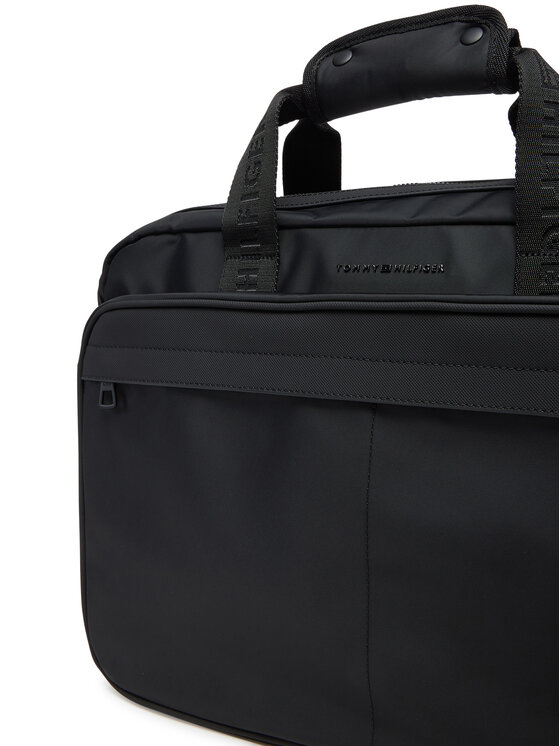 Tommy Hilfiger Tommy Hilfiger Porta PC Th Repreve Computer Bag AM0AM13186 Nero