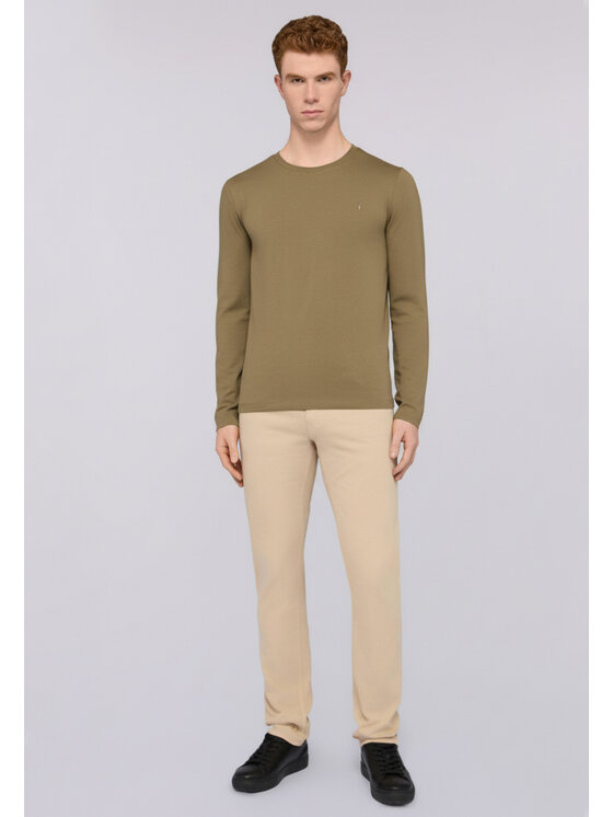 Trussardi Trussardi T-shirt G0238100040N035 Verde Regular Fit