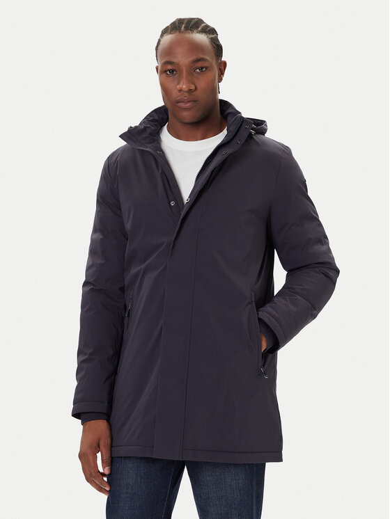 Geox Geox Cappotto invernale Aurelio M5625K T3194 F1624 Blu scuro Regular Fit