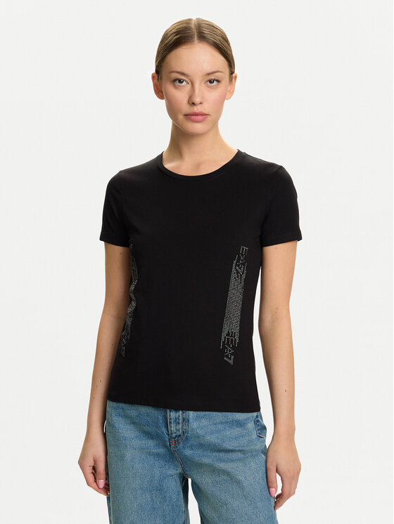EA7 Emporio Armani Tricou Femei, Mărimea: XL, Negru, 7W000521 AF12503 UC001