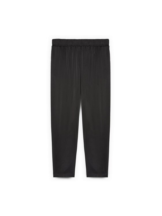 Fiorella Rubino Fiorella Rubino Spodnie materiałowe P037L002387N033 Czarny Regular Fit