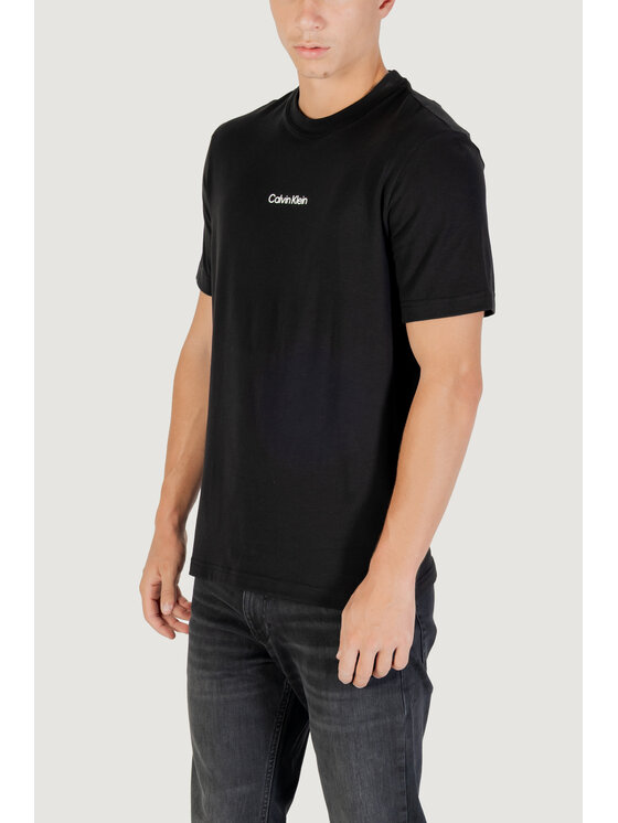 Calvin Klein Calvin Klein T-shirt LIFESTYLE SS TEE Nero Casual Fit