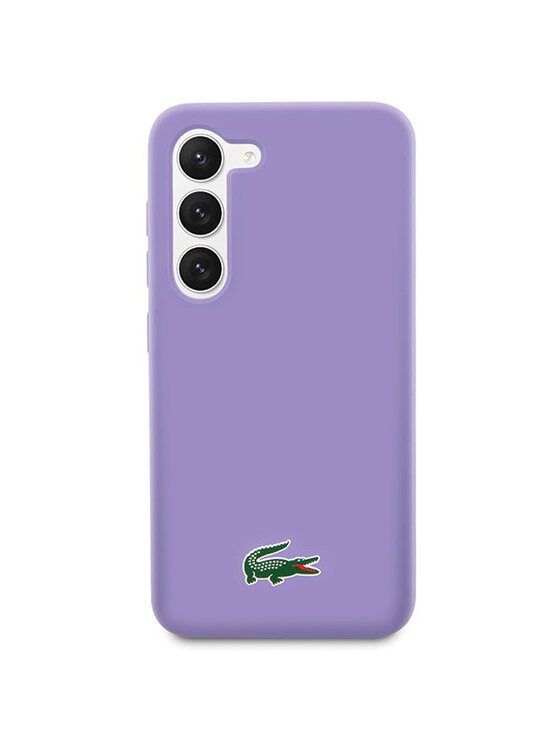 Lacoste Lacoste Etui na telefon S23 Fioletowy