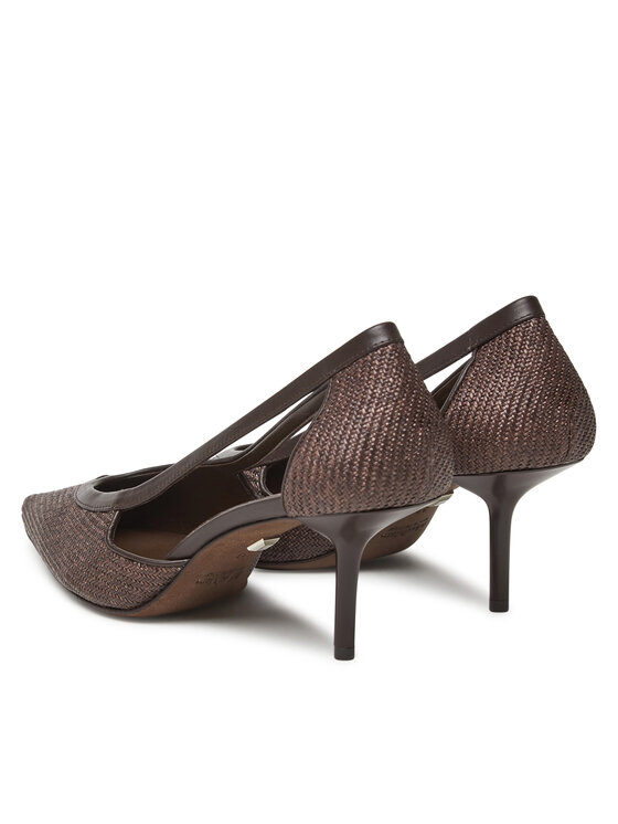 Max Mara Max Mara Szpilki Strawpump 2514521312600 Brązowy