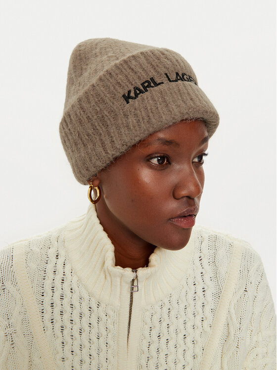 KARL LAGERFELD KARL LAGERFELD Шапкa 246W3411 Бежевий