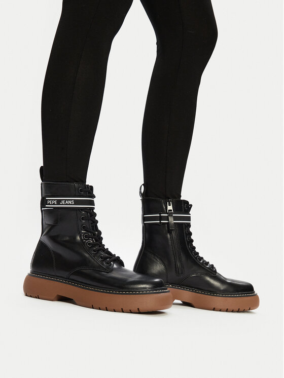 Pepe Jeans Pepe Jeans Čizme PLS50503 Crna