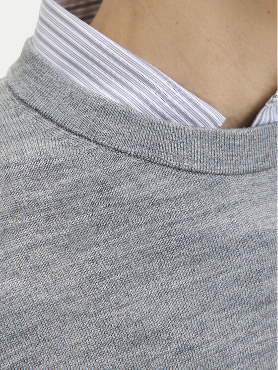 Jack&Jones Jack&Jones Пуловер Merino 12216817 Сив Regular Fit