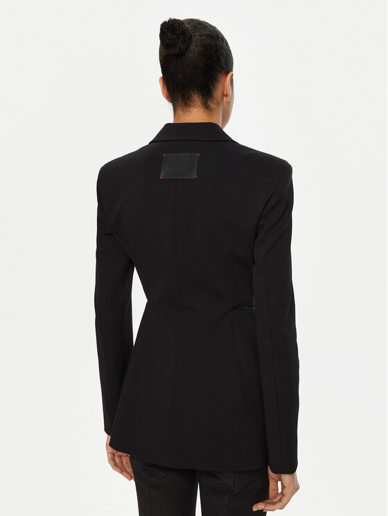 HUGO HUGO Marynarka Azera-1 50540392 Czarny Regular Fit