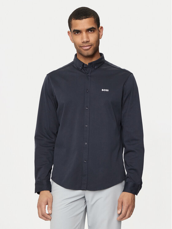 BOSS Boss Hemd B_Motion_L 50512006 Dunkelblau Regular Fit