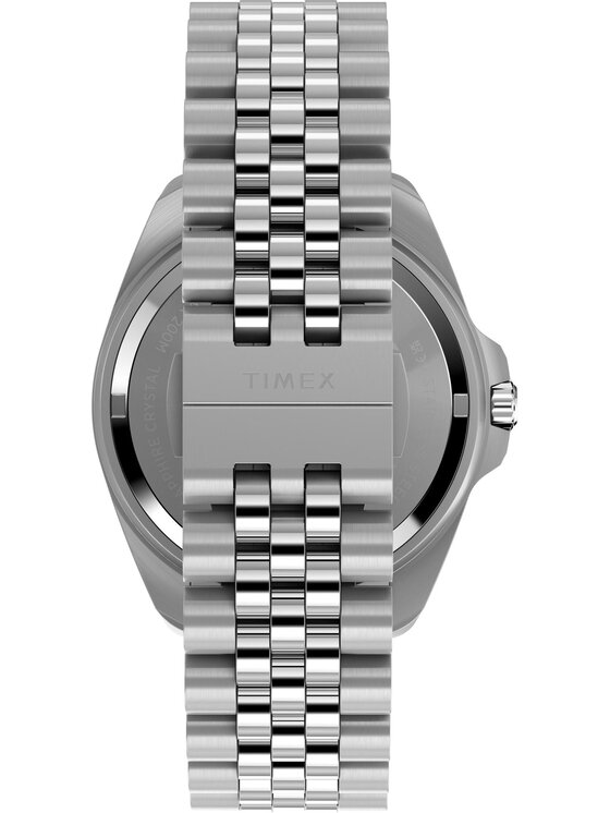 Timex Timex Zegarek TW2Y64600 Srebrny