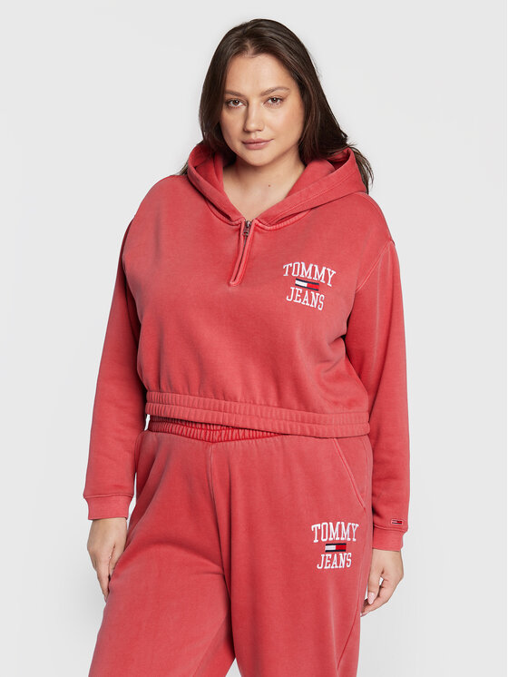 Felpa College Logo DW0DW12042 Bordeaux Regular Fit...