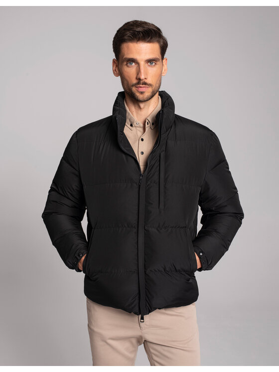 Borgio Borgio Kurtka puchowa ortona Czarny Regular Fit