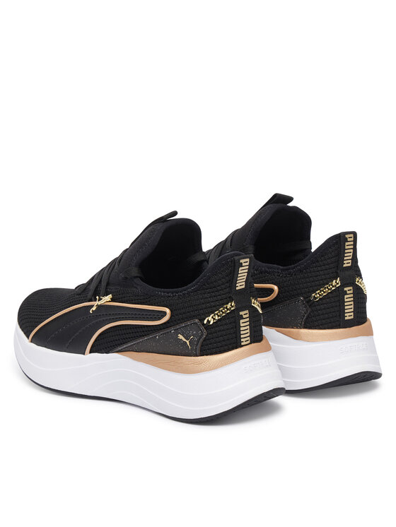 Puma Puma Sneakersy Softride Sabrina Polished Chrome Wns 313719 01 Czarny