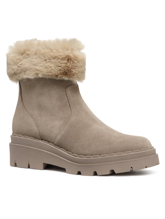 Geox Geox Čizme D Felleny D46XEG 022BH C6369 Bež