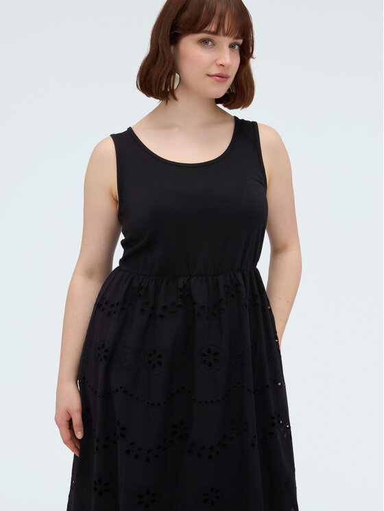 Fiorella Rubino Fiorella Rubino Sukienka wieczorowa 7064L001258N0Z3 Czarny A-Line Fit