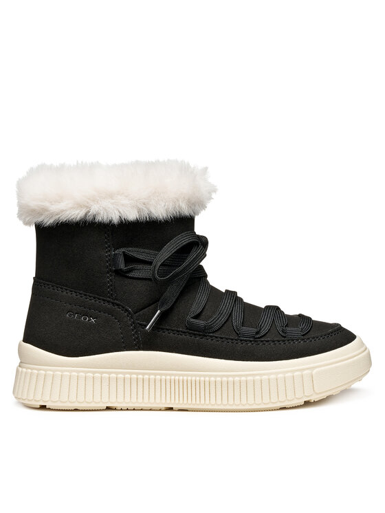 Geox Geox Stivali da neve J Laquinny J56M3D 000AU C9999 S Nero