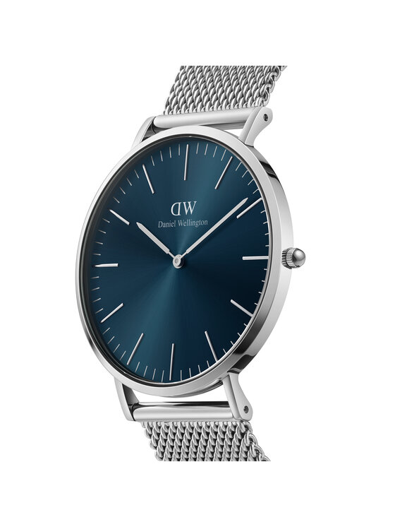 Daniel Wellington Daniel Wellington Pulkstenis Classic Mesh DW00100628 Tumši zils