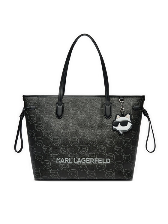 KARL LAGERFELD KARL LAGERFELD Ročna torba A1W30389 Črna