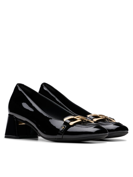 Clarks Clarks Γοβάκια Nyta45 Court 26181317 Μαύρο