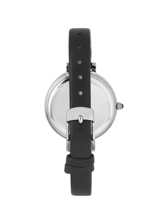 Anne Klein Anne Klein Zegarek AK/2993SVBK Srebrny