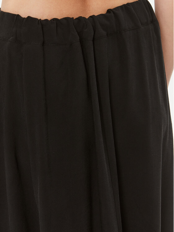 Dixie Dixie Midi suknja GCGOUANA Crna Regular Fit