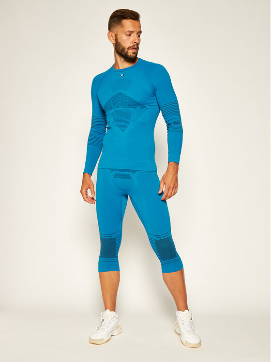 X-Bionic X-Bionic Termoaktyvus apatinis trikotažas, apačia Energizer 4.0 NGYP07W19M Mėlyna Slim Fit