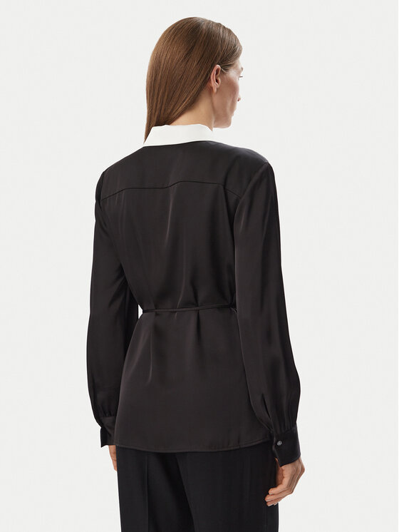 KARL LAGERFELD KARL LAGERFELD Palaidinė B4W11016 Juoda Regular Fit