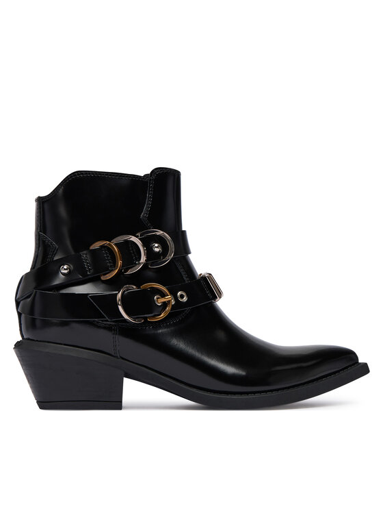 PINKO PINKO Botine Ankle Boot Box Calf SD0343 P114 Z99 Negru