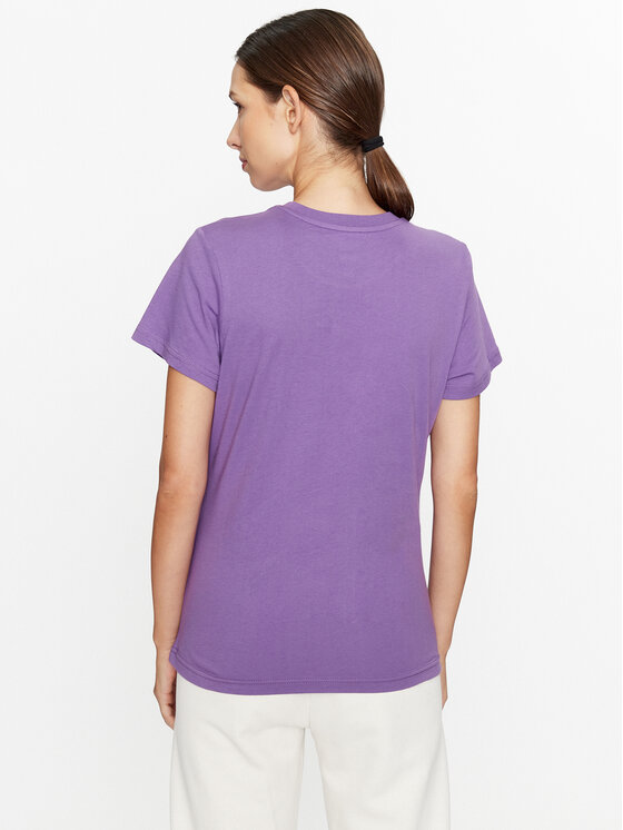 Helly Hansen Helly Hansen Marškinėliai Logo 34112 Violetinė Regular Fit