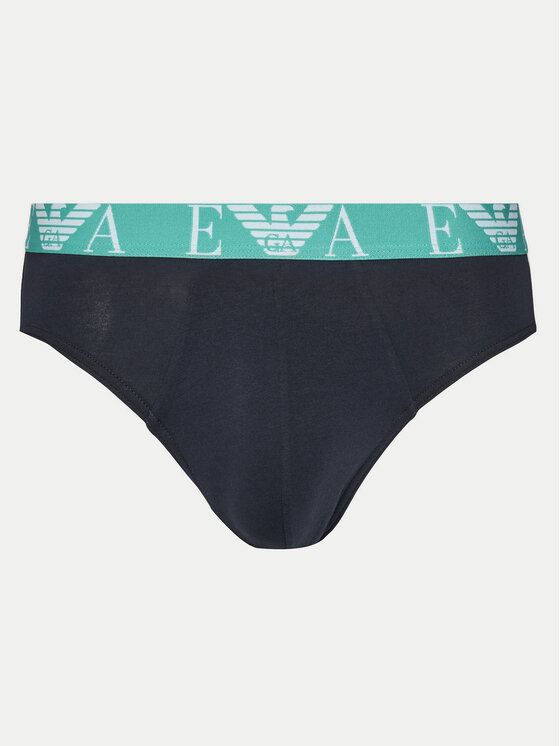 Emporio Armani Underwear Emporio Armani Underwear Set od 3 para muških slip gaća EM000258 AF10778 MB139 Tamnoplava