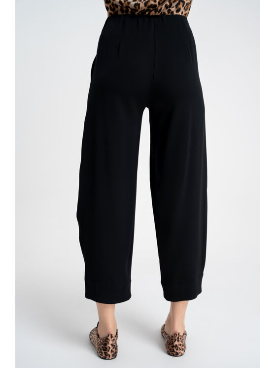 CLICK CLICK Παντελόνι υφασμάτινο 30-346 Μαύρο Loose Fit