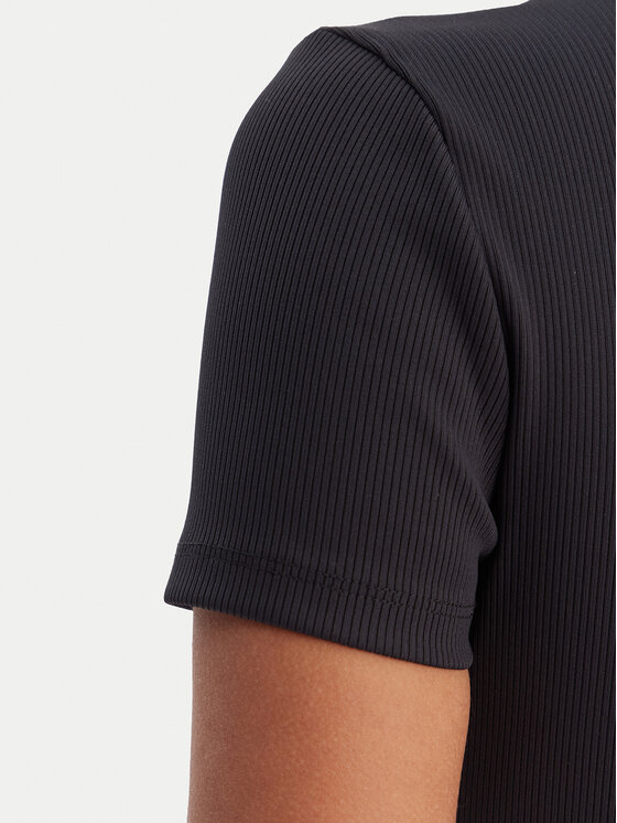 Fracomina Fracomina T-Shirt FP26ST3001J42701 Czarny Slim Fit