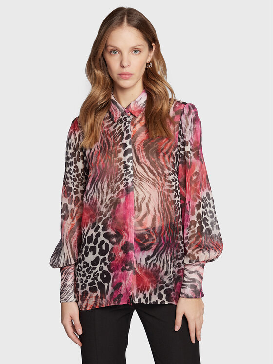 Camicia W3RH78 WDWT2 Rosa Regular Fit