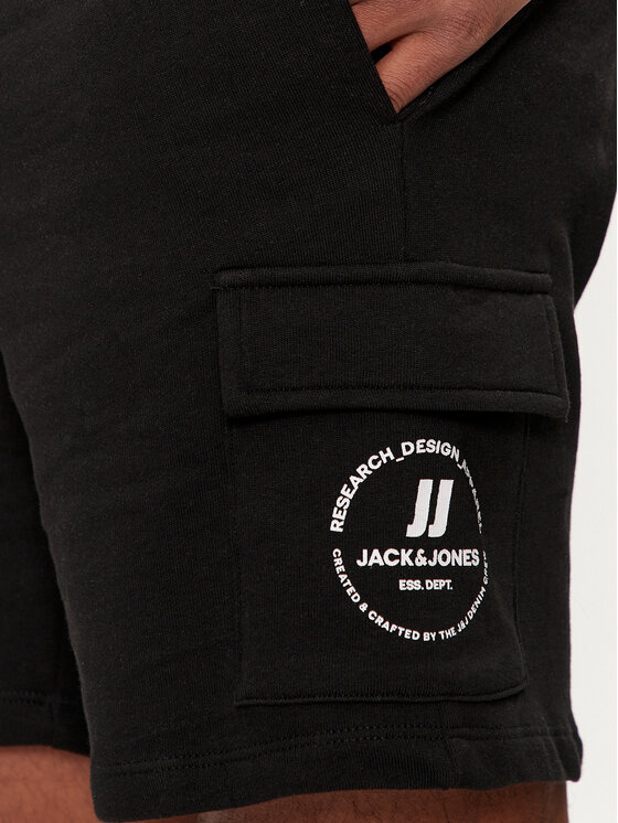 Jack&Jones Jack&Jones Sportovní kraťasy Jpstswift 12249930 Černá Regular Fit