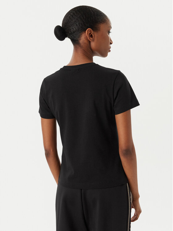 Guess Guess T-Shirt V6RI20 J1314 Μαύρο Regular Fit