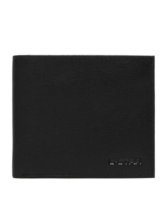 G-Star Raw G-Star Raw Портфейл HP-LEO-1-GOAT Черен