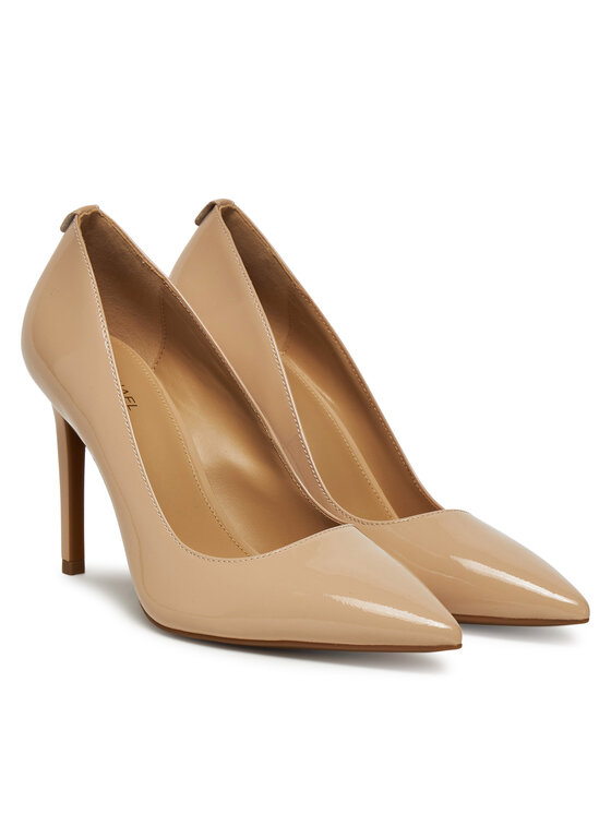 MICHAEL Michael Kors MICHAEL Michael Kors Pantofi cu toc subțire Alina Flex High Pump 40R4HNHP1A Bej