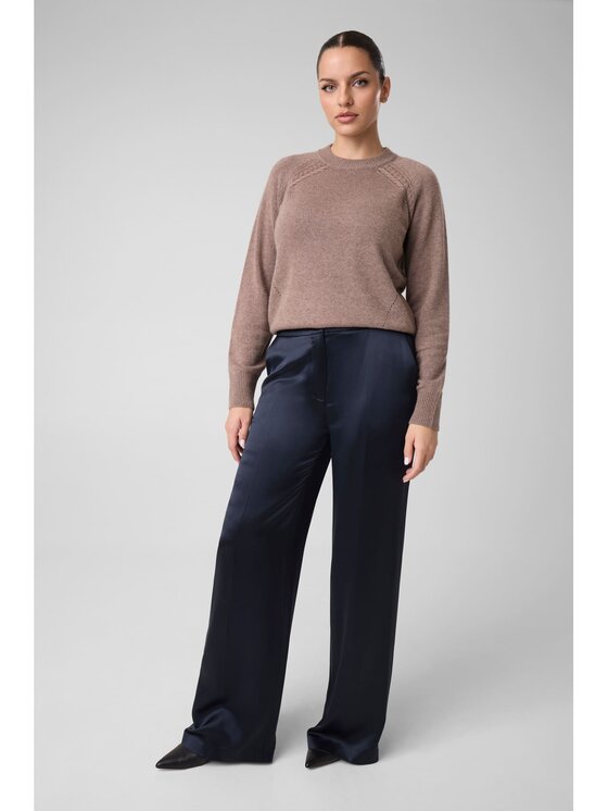 Guess Guess Kalhoty z materiálu 184534 Modrá Classic Fit