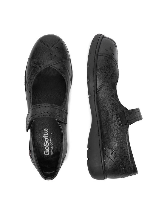 Go Soft Go Soft Balerini CEO-WI23-LENA-12 Negru