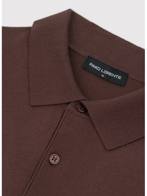 Pako Lorente Pako Lorente Sweter P26SF-2X-004 Brązowy Classic Fit