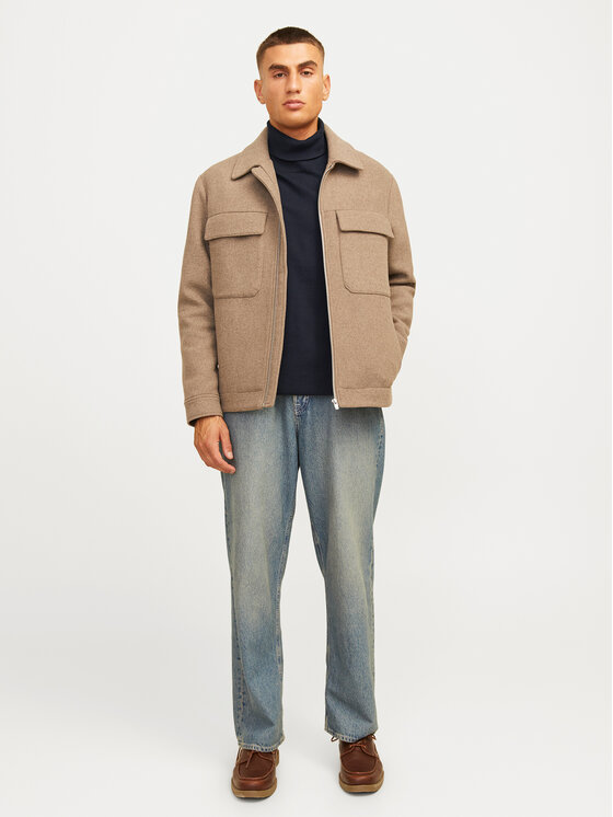 Jack&Jones Jack&Jones Rollkragenpullover Basic 12258051 Dunkelblau Regular Fit